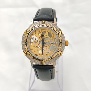 国产北京牌时尚潮流高质感镂空手动机械休闲百搭考试用男女表礼物