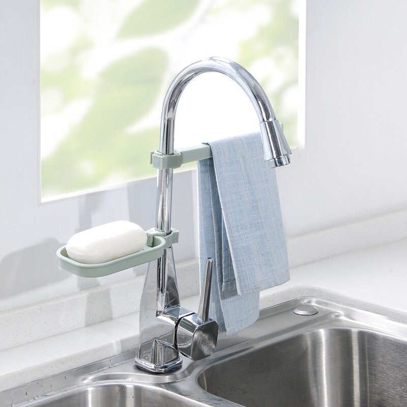 水龙头沥水置物架水池收纳架厨房用品水槽海绵抹布沥水架组合装在类目 家庭/个人清洁工具, 卫浴用具/卫浴配件, 浴室角架/置物架中 - 来自Buy2taobao.com提供专业的淘宝代购服务