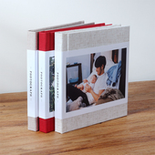 布艺蝴蝶装 对裱相册定制照片书订做婚纱影楼纪念册婚礼相薄画册本