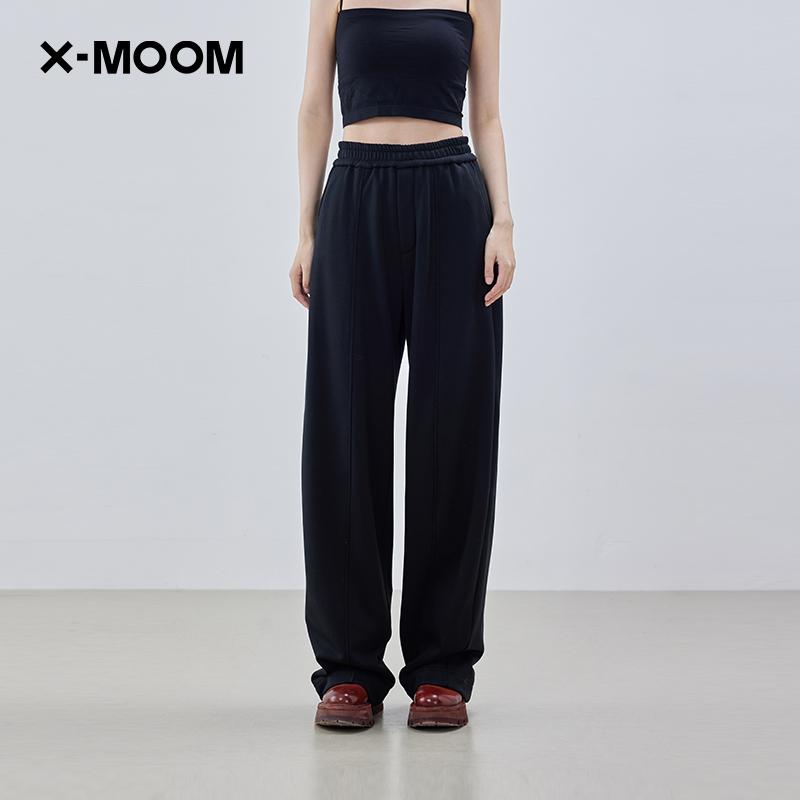 宽橡筋腰头分割香蕉卫裤X--MOOM