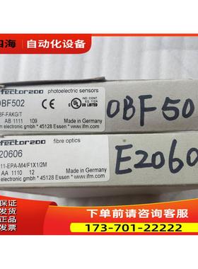 IFM易福门 OBF502+E20606 【议价】