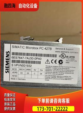 6ES7647-7AJ30-0PA0 控制器 K4【议价】