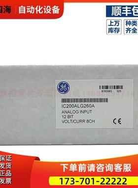 IC200ALG260A 新 GE  PLC模块配置保障