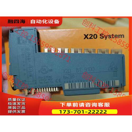 X20BT9100 B&R贝加莱模块货。【议价】