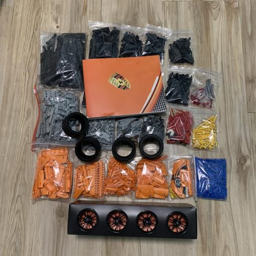 乐高保时捷911gt3收藏积木玩具