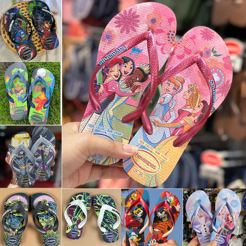 新款巴西哈瓦那havaianas儿童拖鞋男女童人字拖休闲沙滩夹脚凉拖