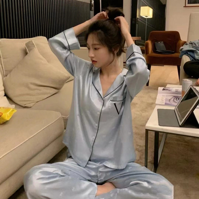 蝴蝶结维多何穗同款春夏睡衣女高睡衣/家居服套装