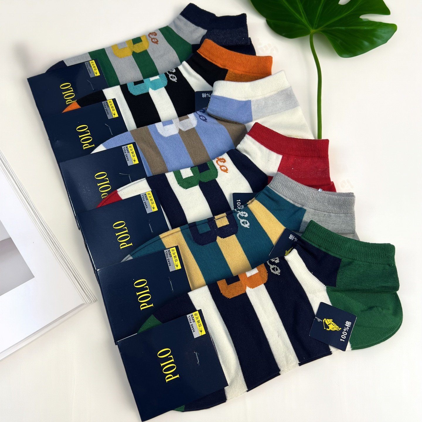 POLO袜子男春夏薄全棉彩条无骨短袜街头潮流抗菌学生低帮船袜9655,女士内衣/男士内衣/家居服,短袜,淘宝优惠券,粉丝福利购,淘宝优惠卷