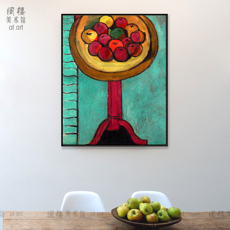 桌上马蒂斯法国艺术风无框画