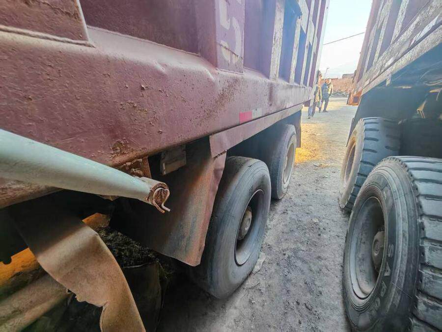 4月16日忻州市赣C0551X的欧曼牌重型自卸货车一辆网络拍卖公告