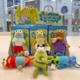 Поролоновая детская забавная плюшевая подвеска, кукла для рыбалки