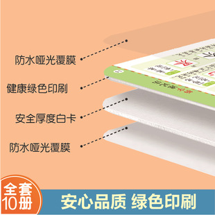 声律启蒙与笠翁对韵启蒙认知卡片小学生经典国学启蒙记卡扫码听读