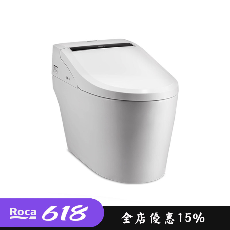 ROCA乐家卫浴一体式阿笛思智能马桶全自动连体坐便器400坑距