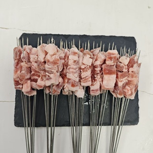 羊排肉小串羊肉串调理腌制半成品羊肉串烧烤油炸串商用批发羊肉串