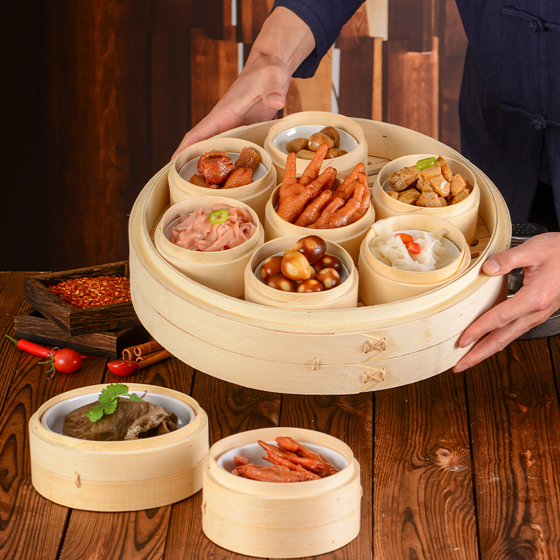 市井火锅店现卤小拼盘餐具