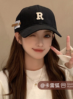65cm大头围黑色帽子女2026新款棒球帽加大深显脸小男美式鸭舌帽韩