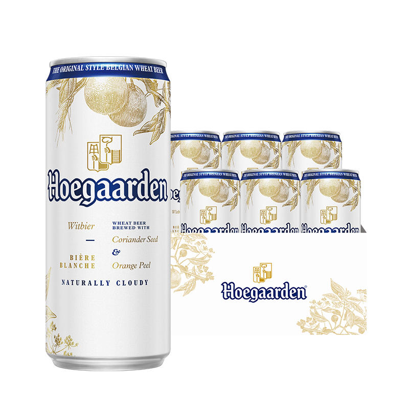 福佳白啤酒精酿啤酒310ml*6听