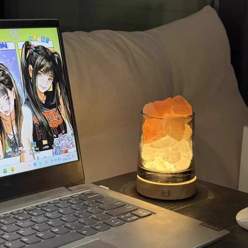 卧室香薰精油收纳盒DIY女装饰储物罐玻璃器皿水晶瓶扩香石容器杯