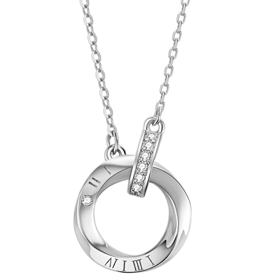 【中国·黄金】莫比乌斯环项链