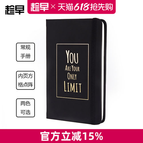 趁早常规方格点阵手册简约