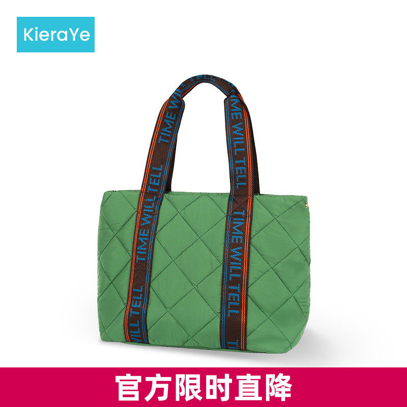Kieraye趁早云朵托特包三防面料柔软宠物友好小猫包休闲单肩包图片