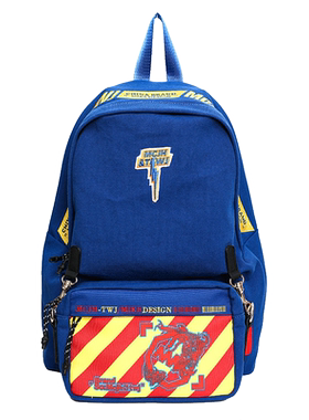 木村井泓mm个性字单肩双肩背包