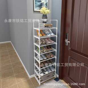 鞋架 多功能组装鞋架进门阳台楼梯口鞋柜 不锈钢跨境鞋柜