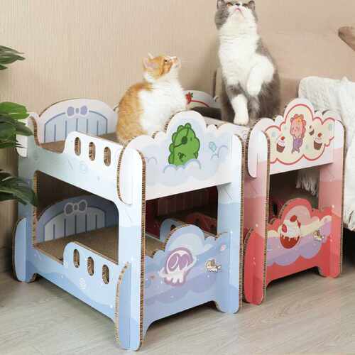 Tinypet小芥 二胎计划猫抓板窝双层瓦楞纸猫猫玩具大号猫抓板猫窝