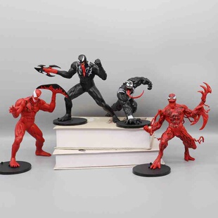 超凡蜘蛛毒液4款跨境外爆款PVC摆件模型动漫手办家居装饰品周边