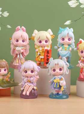 正版时遇春风盲盒玩偶手办公仔树脂工艺创意礼品摆件一件代发