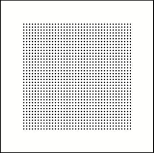 透明菲林黑点标定板圆点标定量规