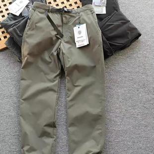 户外加厚腰带冲锋休闲裤 巨保暖 男士 冬季 防水HEAT吸湿发热摇粒绒