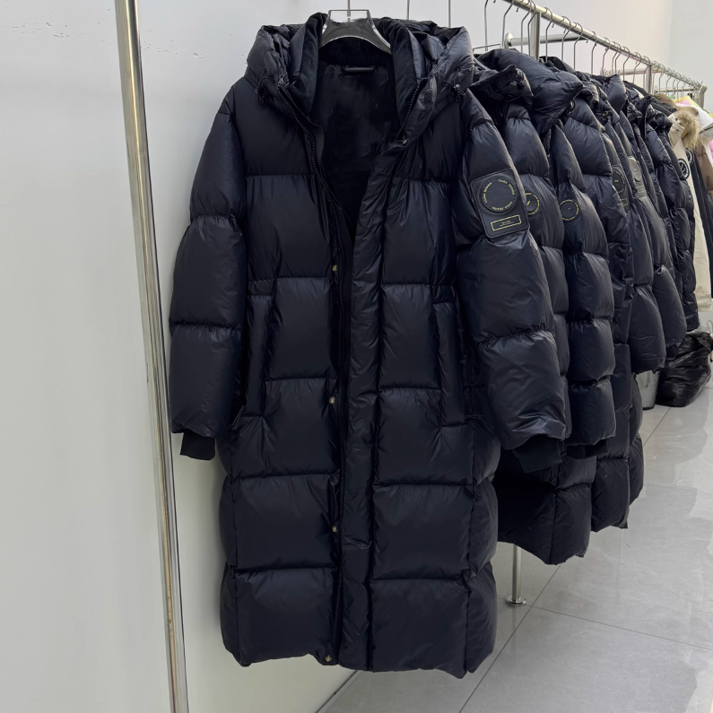 400超大克重情侣加长羽绒服