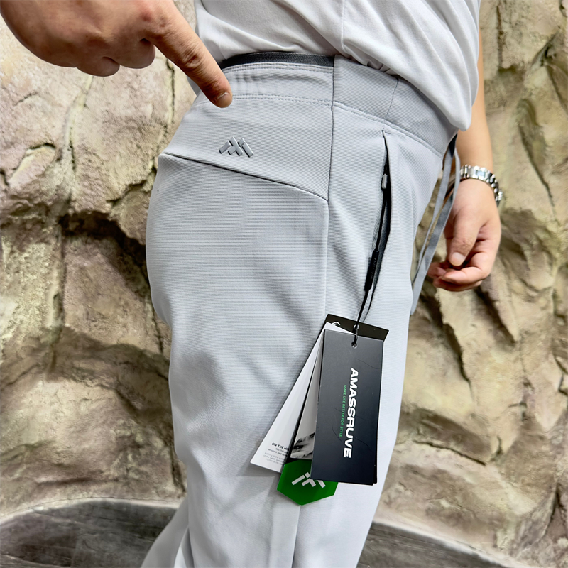 速干直筒简约运动休闲裤