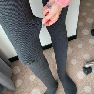 秋冬新款 袜裤 1200D加厚羊脂绒保暖显瘦踩脚连脚打底裤 降温BI备