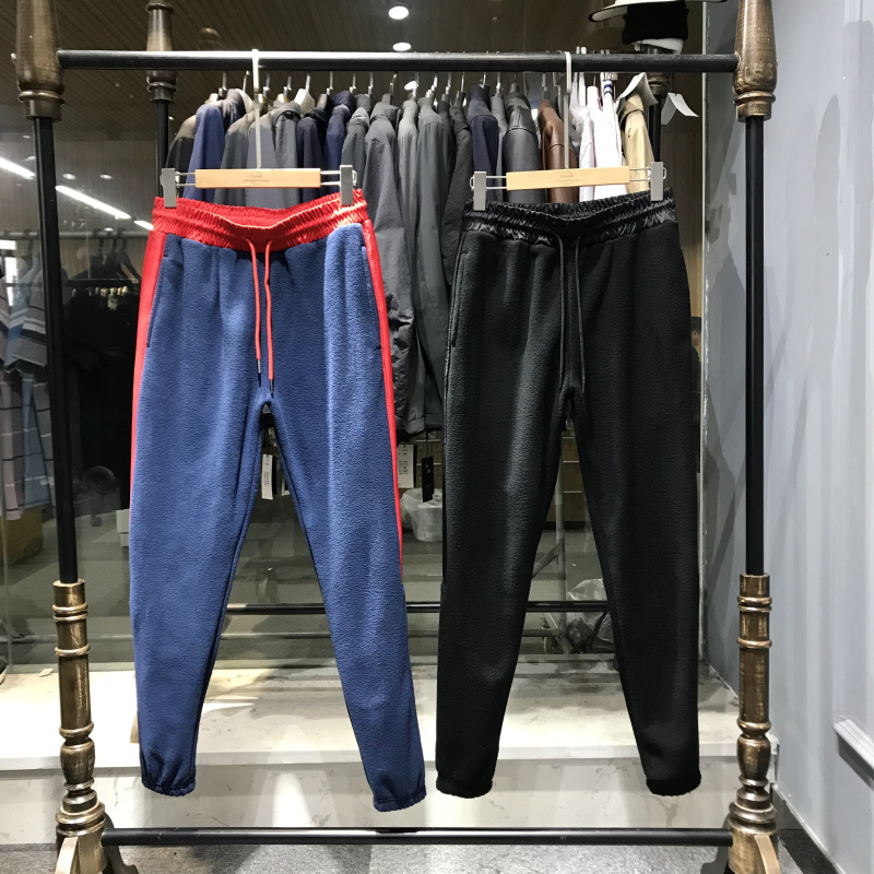 双面定织！摇粒绒！秋冬男士卫裤