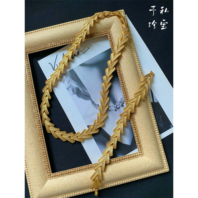 合金女复古中古款手链项链包邮