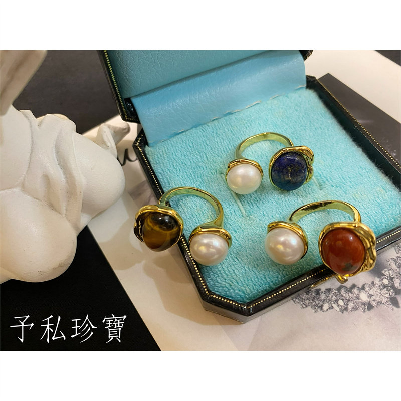 黄铜镀真金复古巴洛克戒指包邮