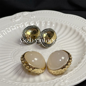 满50 Vintage欧美港风夸张无耳洞耳夹 复古中古款 包邮 2007