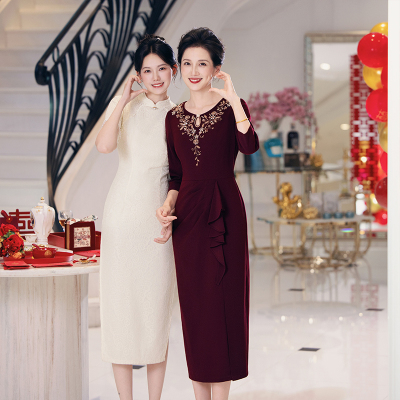 喜婆婆连衣裙高贵厂家亏本直销