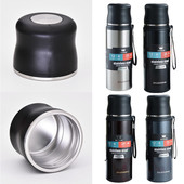 卓翔1000ml真空吊带壶ZX941外盖不锈钢保温壶盖子通用水壶配件