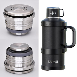 恩尔美erm 01001不锈钢保温壶全钢内盖水壶中栓开关内塞通用配件