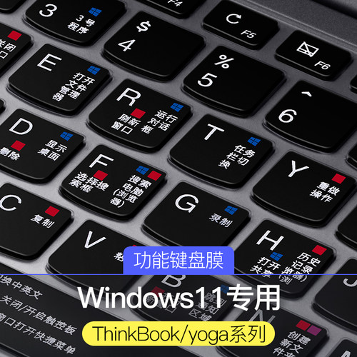 联想YOGA14s快捷键盘膜ThinkBook