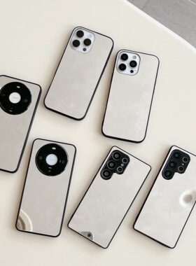 vivoS16镜子明星同款手机壳x200PRO补妆镜 女网红镜子镜面S17白敬亭