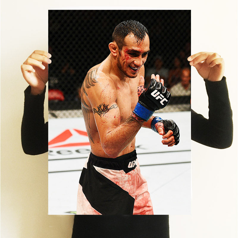 夜魔托尼弗格森海报大尺寸搏击宿舍壁纸格斗寝室装饰画卧室挂画芯