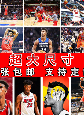 巴特勒海报NBA篮球热火超大尺寸