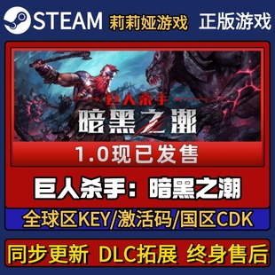 CDK入库 游戏激活码 Pc简中全DLC激活 Steam正版 巨人杀手暗黑之潮