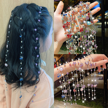 钻     chain plate jewelry girl sand jewelry head jewelry main girl