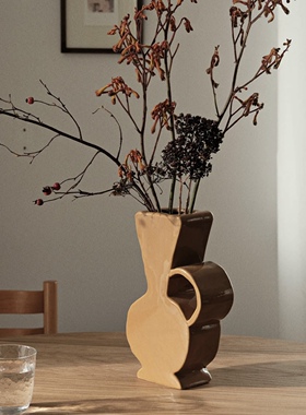 出口丹麦｜二维花瓶Broste Copenhagen Etta创意花器