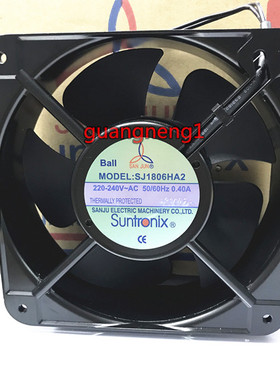 原装SANJUN三巨SJ1806HA2 220/240V 0.4A 18060 轴流风机散热风扇